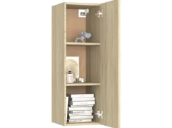 vidaXL 8-tlg. TV-Schrank-Set Sonoma-Eiche Holzwerkstoff 4