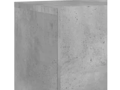 vidaXL 5-Tlg Wohnwand Betongrau Holzwerkstoff 3216460