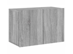 vidaXL 5-Tlg Wohnwand Grau Sonoma Holzwerkstoff 3216516