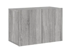 vidaXL 5-Tlg Wohnwand Grau Sonoma Holzwerkstoff 3216469
