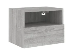 vidaXL 5-Tlg Wohnwand Grau Sonoma Holzwerkstoff 3216544