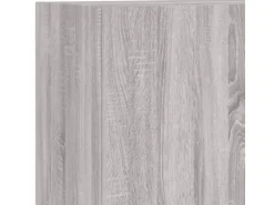 vidaXL 5-Tlg Wohnwand Grau Sonoma Holzwerkstoff 3216544