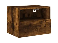 vidaXL 5-Tlg Wohnwand Räuchereiche Holzwerkstoff 3216543