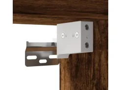 vidaXL 5-Tlg Wohnwand Räuchereiche Holzwerkstoff 3216461