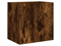 vidaXL 5-Tlg Wohnwand Räuchereiche Holzwerkstoff 3216461