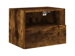 vidaXL 5-Tlg Wohnwand Räuchereiche Holzwerkstoff 3216515