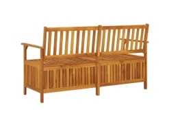 vidaXL Truhenbank 148 cm Massivholz Akazie