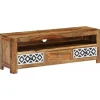vidaXL TV-Schrank 120 x 30 x 40 cm Massivholz