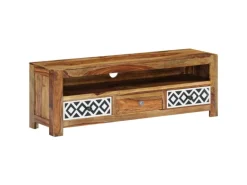 vidaXL TV-Schrank 120 x 30 x 40 cm Massivholz