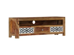 vidaXL TV-Schrank 120 x 30 x 40 cm Massivholz