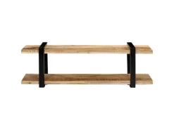 vidaXL TV-Schrank 130 x 40 x 40 cm Massivholz Mango