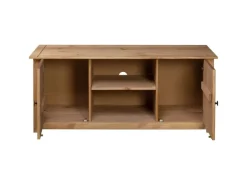 vidaXL TV-Schrank 120 x 40 x 50 cm Massivholz Panama-Kiefür