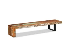 vidaXL TV-Schrank Altholz Massiv Modell 2