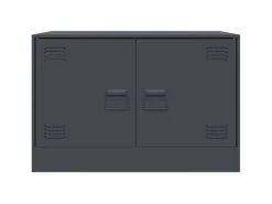 vidaXL TV-Schrank Anthrazit 67x39x44 cm Stahl Modell 3