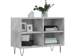 vidaXL TV-Schrank Betongrau 69,5x30x50 cm Holzwerkstoff Modell 2