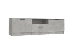 vidaXL TV-Schrank Betongrau 140x35x40 cm Holzwerkstoff