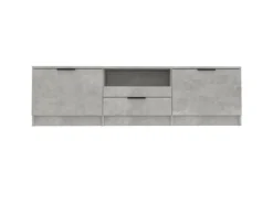 vidaXL TV-Schrank Betongrau 140x35x40 cm Holzwerkstoff