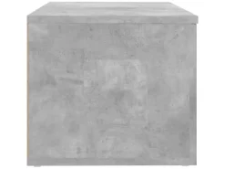 vidaXL TV-Schrank Betongrau 80x34x30 cm Holzwerkstoff