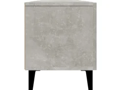 vidaXL TV-Schrank Betongrau 180x31,5x40 cm Holzwerkstoff