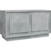 vidaXL TV-Schrank Betongrau 80x35x45 cm Holzwerkstoff