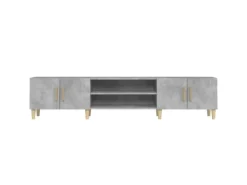 vidaXL TV-Schrank Betongrau 180x31,5x40 cm Holzwerkstoff Modell 1