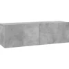 vidaXL TV-Schrank Betongrau 100x30x30 cm Holzwerkstoff
