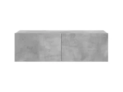 vidaXL TV-Schrank Betongrau 100x30x30 cm Holzwerkstoff