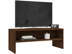 vidaXL TV-Schrank Braun Eichen-Optik 100x40x40 cm Holzwerkstoff