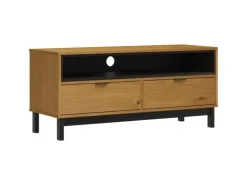 vidaXL TV-Schrank FLAM 110x40x50 cm Massivholz Kiefür Modell 1