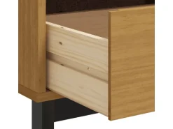 vidaXL TV-Schrank FLAM 110x40x50 cm Massivholz Kiefür Modell 1