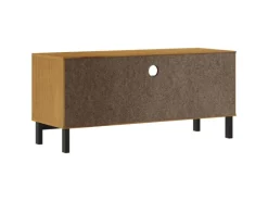 vidaXL TV-Schrank FLAM 110x40x50 cm Massivholz Kiefür Modell 1