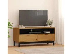 vidaXL TV-Schrank FLAM 110x40x50 cm Massivholz Kiefür Modell 1