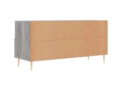 vidaXL TV-Schrank Grau Sonoma 102x36x50 cm Holzwerkstoff Modell 9