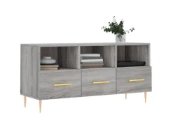 vidaXL TV-Schrank Grau Sonoma 102x36x50 cm Holzwerkstoff Modell 9