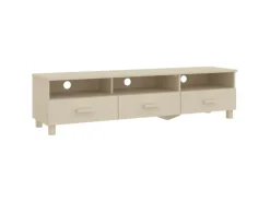 vidaXL TV-Schrank HAMAR Honigbraun 158x40x40 cm Massivholz Kiefür