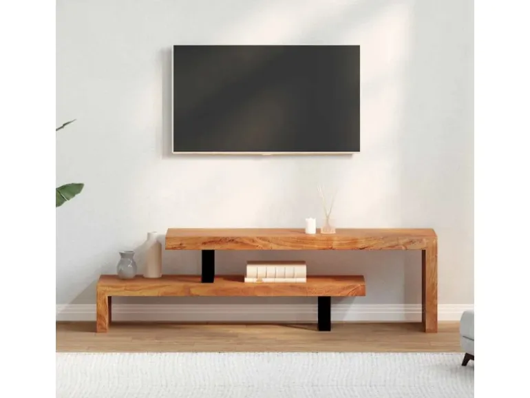 vidaXL TV-Schrank Massivholz Akazie 244583