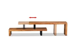 vidaXL TV-Schrank Massivholz Akazie 244583