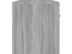 vidaXL TV-Schrank mit LED-Leuchten Grau Sonoma 140x36,5x40 cm Modell 1