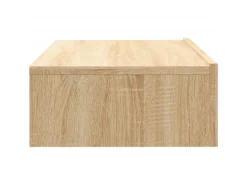 vidaXL TV-Schrank mit LED-Leuchten Sonoma-Eiche 60x35x15,5 cm