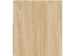 vidaXL TV-Schrank mit LED-Leuchten Sonoma-Eiche 90x35x40 cm Modell 1