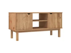 vidaXL TV-Schrank OTTA 113,5x43x57 cm Massivholz Kiefür