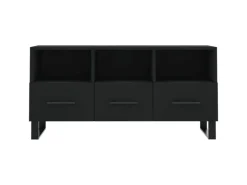 vidaXL TV-Schrank Schwarz 102x36x50 cm Holzwerkstoff Modell 3