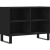 vidaXL TV-Schrank Schwarz 69,5x30x50 cm Holzwerkstoff Modell 2