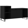 vidaXL TV-Schrank Schwarz 100x35x55 cm Holzwerkstoff Modell 4