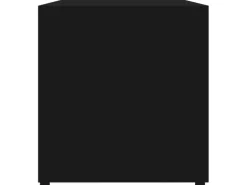 vidaXL TV-Schrank Schwarz 80x34x36 cm Holzwerkstoff