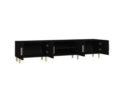 vidaXL TV-Schrank Schwarz 180x31,5x40 cm Holzwerkstoff Modell 1