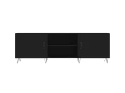 vidaXL TV-Schrank Schwarz 150x30x50 cm Holzwerkstoff Modell 7