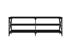 vidaXL TV-Schrank Schwarz 140x40x50 cm Holzwerkstoff