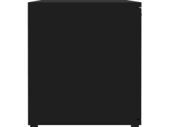 vidaXL TV-Schrank Schwarz 120x34x37 cm Holzwerkstoff