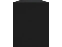vidaXL TV-Schrank Schwarz 130x35x50 cm Holzwerkstoff